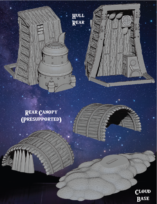 Geebles' Diner - Pathfinder - Dungeons & Dragons - RPG - Tabletop-Terrain - 28 mm / 1"- Aether Studios