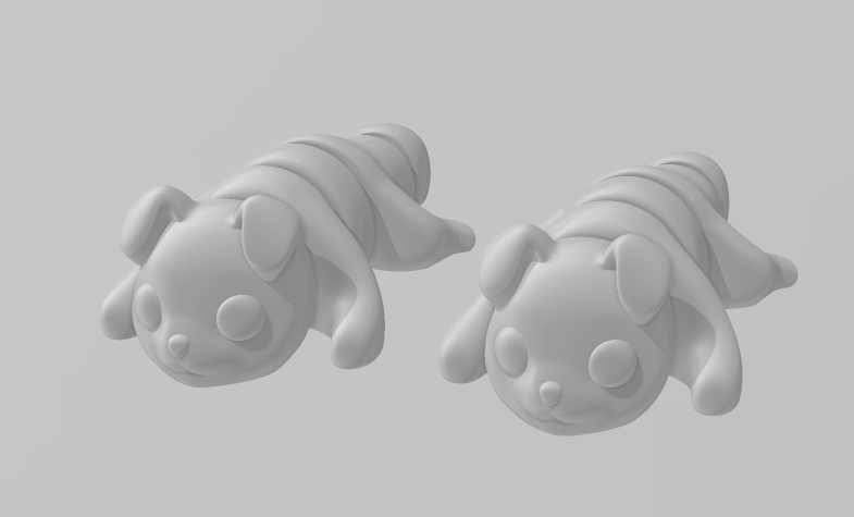 Baby Dog - Keychain - Desk Ornament - ZOU3D