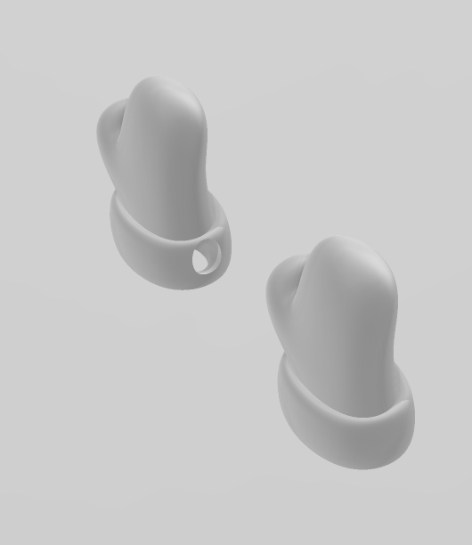 Christmas Gloves - Keychain - Desk Ornament - ZOU3D