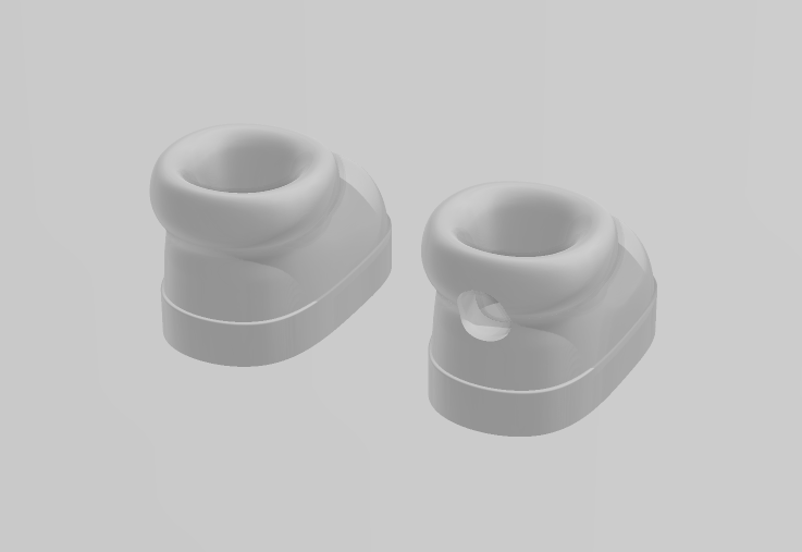 Christmas Shoes - Keychain - Desk Ornament - ZOU3D