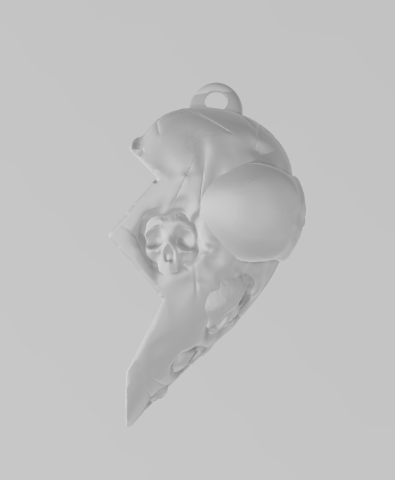 Heartbroken Keychain - Articulated - Keychain - Desk Ornament - ZOU3D