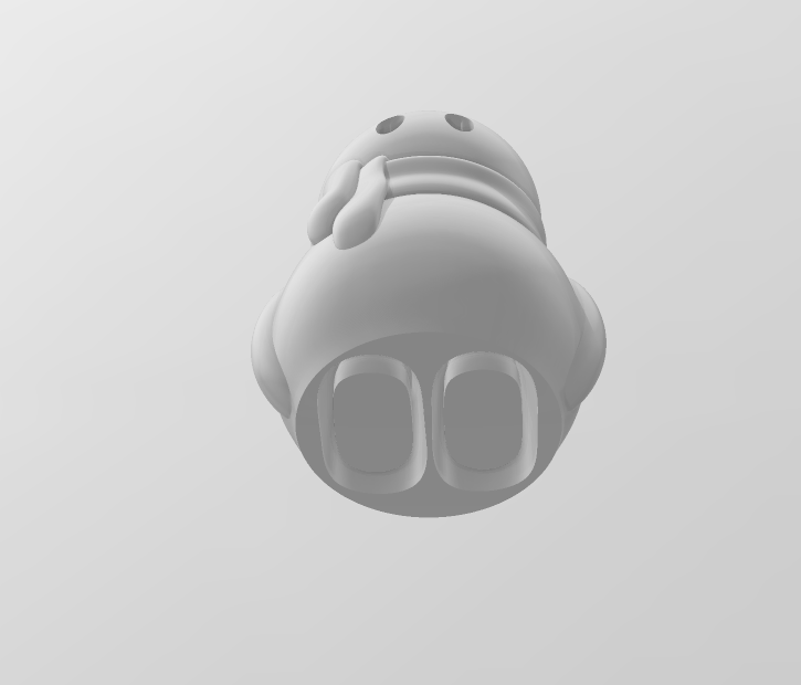 Snowman Keychain - Articulated - Keychain - Desk Ornament - ZOU3D