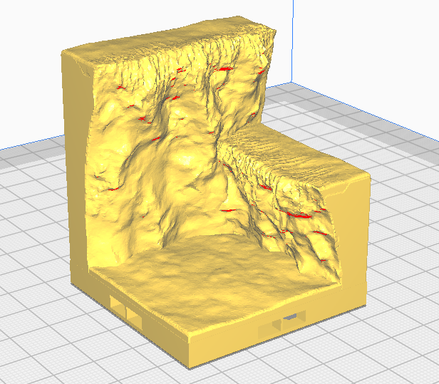 Ground Cliffs Part 1 - Pathfinder - Dungeons & Dragons - RPG - Tabletop -Terrain - 28 mm / 1"- Aether Studios