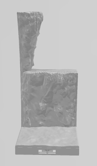 Ground Cliffs Part 4 - Pathfinder - Dungeons & Dragons - RPG - Tabletop -Terrain - 28 mm / 1"- Aether Studios