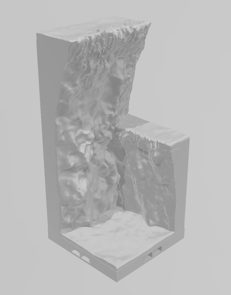 Ground Cliffs Part 4 - Pathfinder - Dungeons & Dragons - RPG - Tabletop -Terrain - 28 mm / 1"- Aether Studios