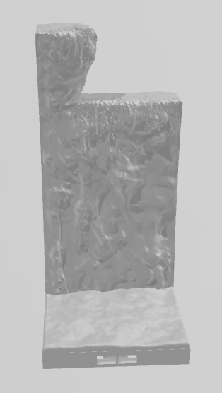 Ground Cliffs Part 4 - Pathfinder - Dungeons & Dragons - RPG - Tabletop -Terrain - 28 mm / 1"- Aether Studios