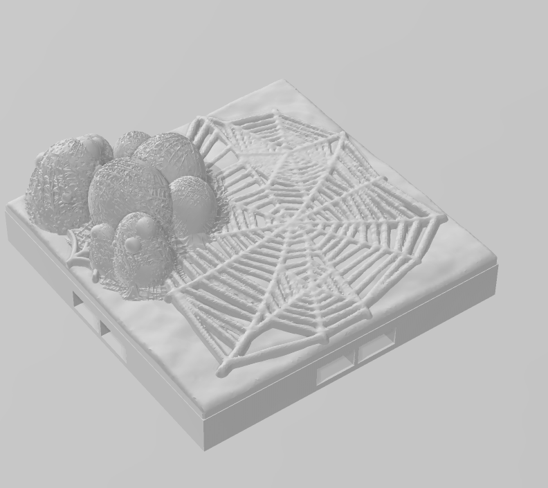 Hedges Spider Webbed - Pathfinder - Dungeons & Dragons - RPG - Tabletop -Terrain - 28 mm / 1"- Aether Studios