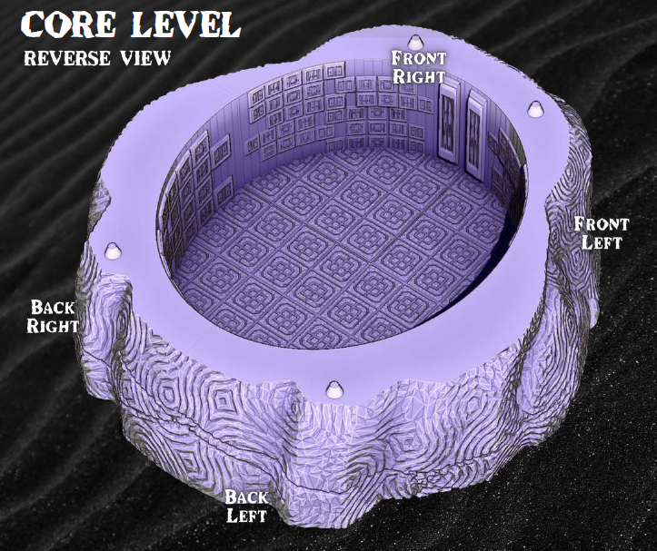 Lord Taal's Head - Pathfinder - Dungeons & Dragons - RPG - Tabletop -Terrain - 28 mm / 1"- Aether Studios