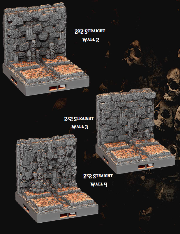 The Gloomcore Part 2 - Pathfinder - Dungeons & Dragons - RPG - Tabletop -Terrain - 28 mm / 1"- Aether Studios