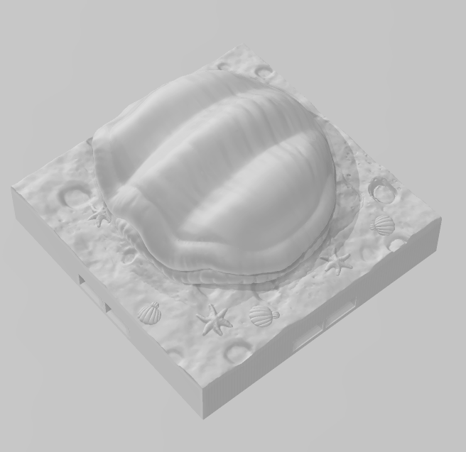 Seabed Floors Part 1 - Pathfinder - Dungeons & Dragons - RPG - Tabletop -Terrain - 28 mm / 1"- Aether Studios