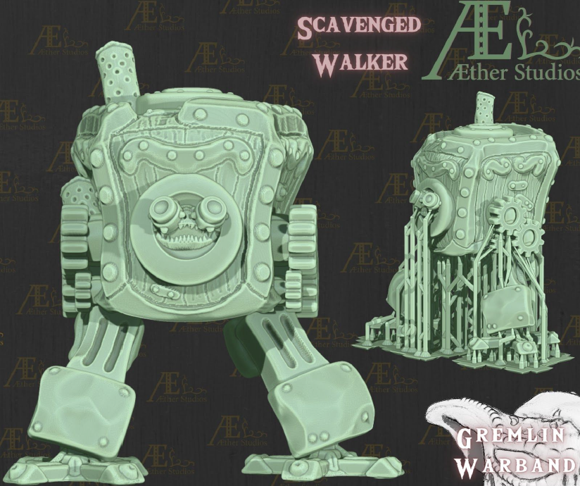 Gremlin Warband Part 1 - Pathfinder - Dungeons & Dragons - RPG - Tabletop -Terrain - 28 mm / 1"- Aether Studios