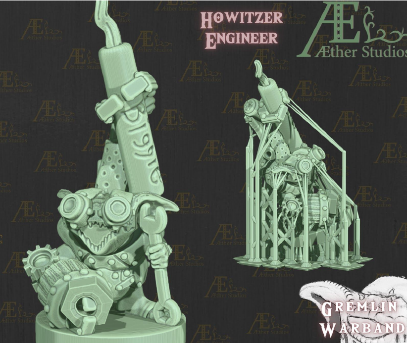 Gremlin Warband Part 1 - Pathfinder - Dungeons & Dragons - RPG - Tabletop -Terrain - 28 mm / 1"- Aether Studios