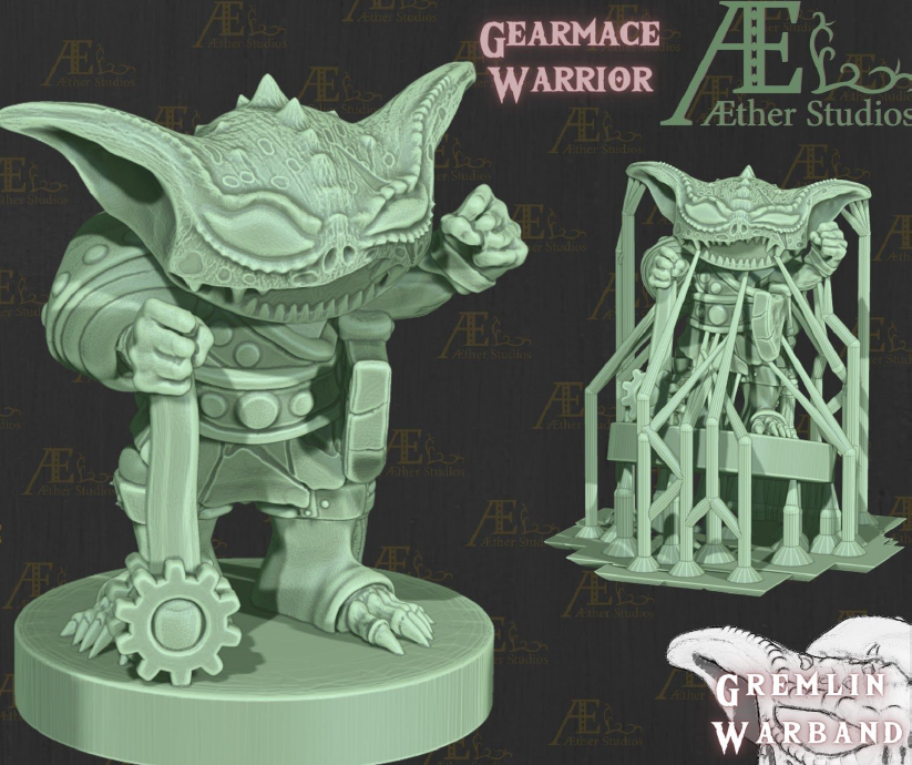 Gremlin Warband Part 2 - Pathfinder - Dungeons & Dragons - RPG - Tabletop -Terrain - 28 mm / 1"- Aether Studios