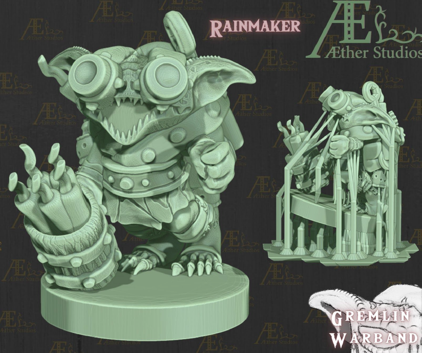 Gremlin Warband Part 2 - Pathfinder - Dungeons & Dragons - RPG - Tabletop -Terrain - 28 mm / 1"- Aether Studios