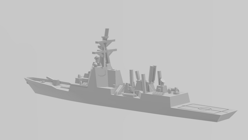 Hobart - Royal Navy - Wargaming - Axis and Allies - Naval Miniature -  Royal Navy - Tabletop - Warships
