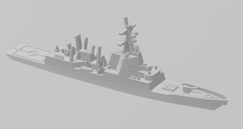 Hobart - Royal Navy - Wargaming - Axis and Allies - Naval Miniature -  Royal Navy - Tabletop - Warships