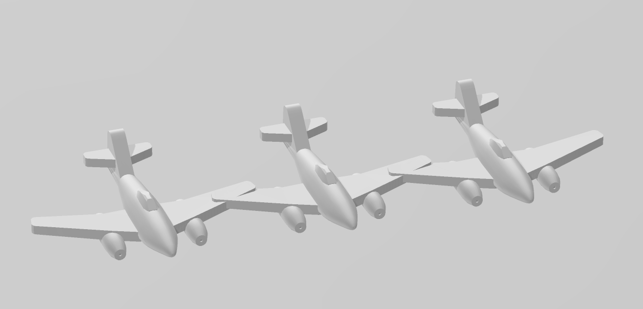 ME-262 - German Air Force - Wargaming - Axis and Allies - Aviation Miniature - Tabletop - Warships