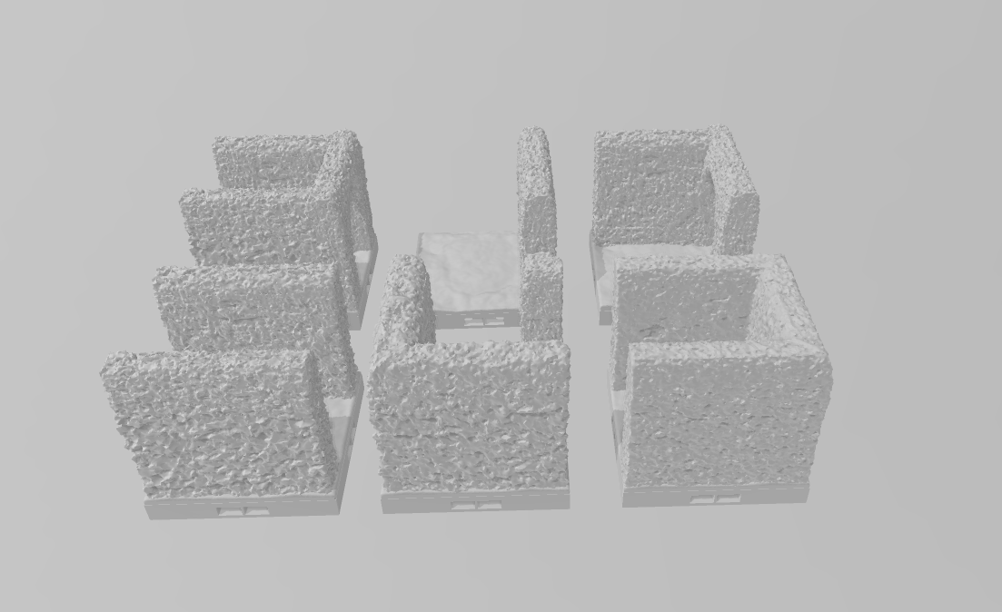 Hedge Maze Core Set Part 2 - Pathfinder - Dungeons & Dragons - RPG - Tabletop -Terrain - 28 mm / 1"- Aether Studios