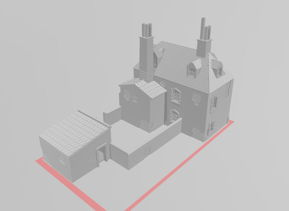 Cafe Ingouf - War Across Europe - Terrain - 28mm - 20mm - 15mm -  WOW Buildings