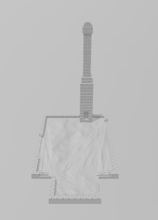 Set of Chimneys - War Across Europe - Terrain - 28mm - 20mm - 15mm -  WOW Buildings