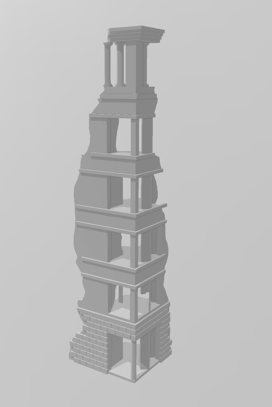 Corner Ruins - War Across Europe - Terrain - 28mm - 20mm - 15mm -  WOW Buildings