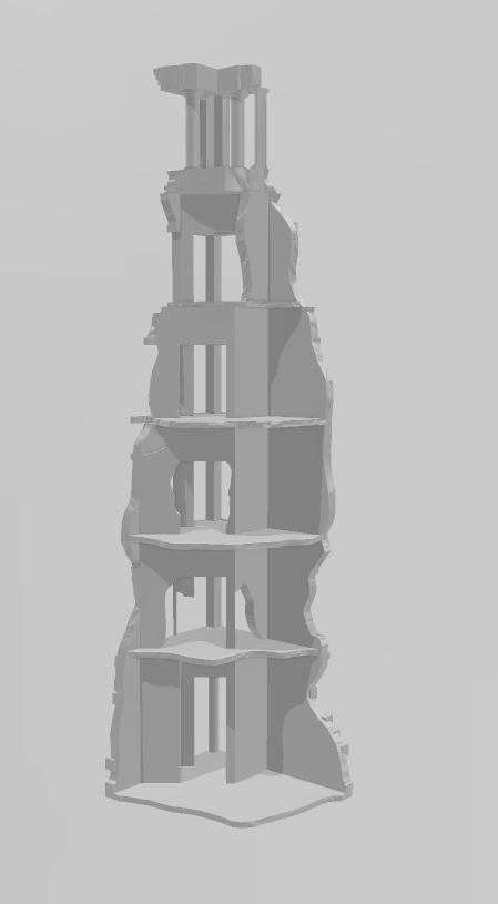 Corner Ruins - War Across Europe - Terrain - 28mm - 20mm - 15mm -  WOW Buildings