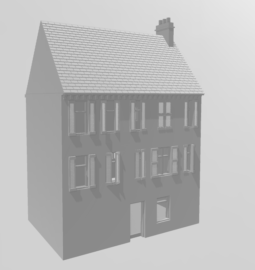 Normandy Street Ruins - War Across Europe - Terrain - 28mm - 20mm - 15mm -  WOW Buildings