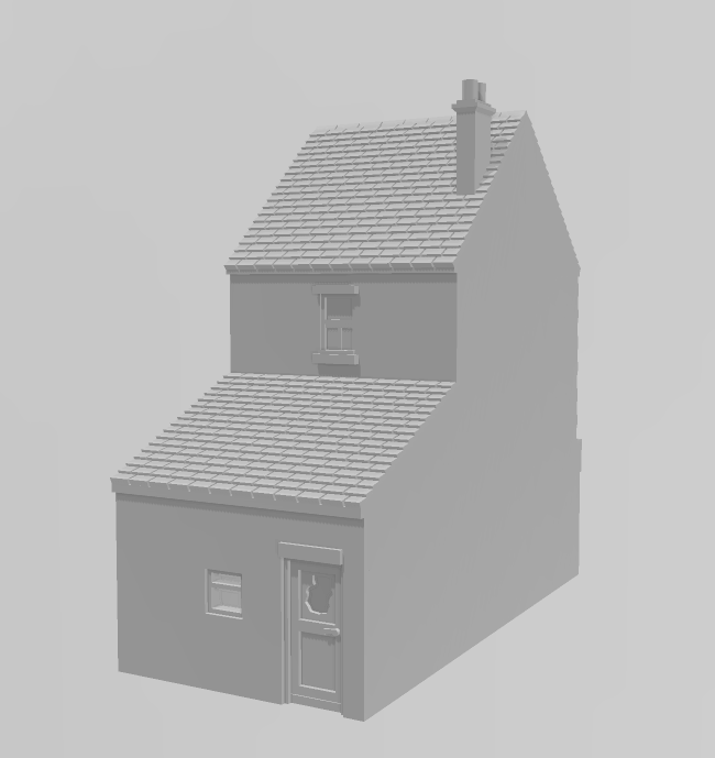 Street Shop - War Across Europe - Terrain - 28mm - 20mm - 15mm -  WOW Buildings