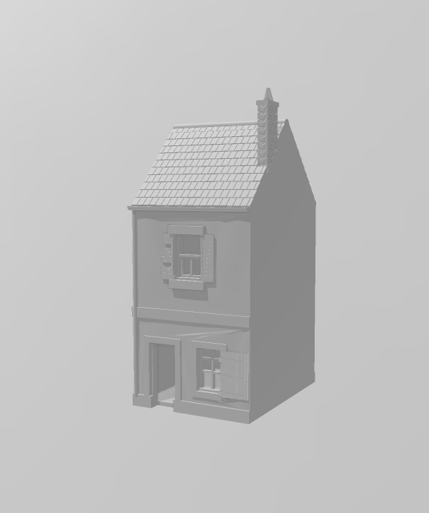 Street Shop - War Across Europe - Terrain - 28mm - 20mm - 15mm -  WOW Buildings