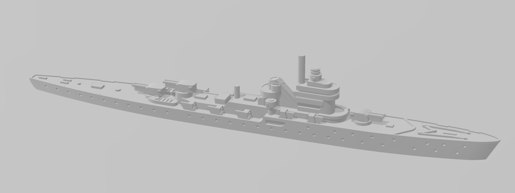Taksin - Thai Navy - C.O.B. - Naval Miniature -  Warships - Wargaming