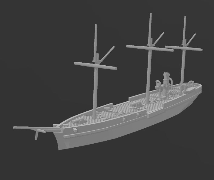 CSS McRae - Confederate - 1/600 Scale - Ships - Sailboats - Age of Sail