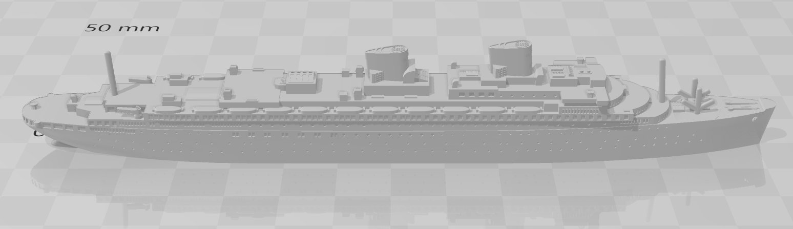 SS Rex - Italian Navy - Wargaming - Axis & Allies - Naval Miniature -  Tabletop Games - Warships - C.O.B.