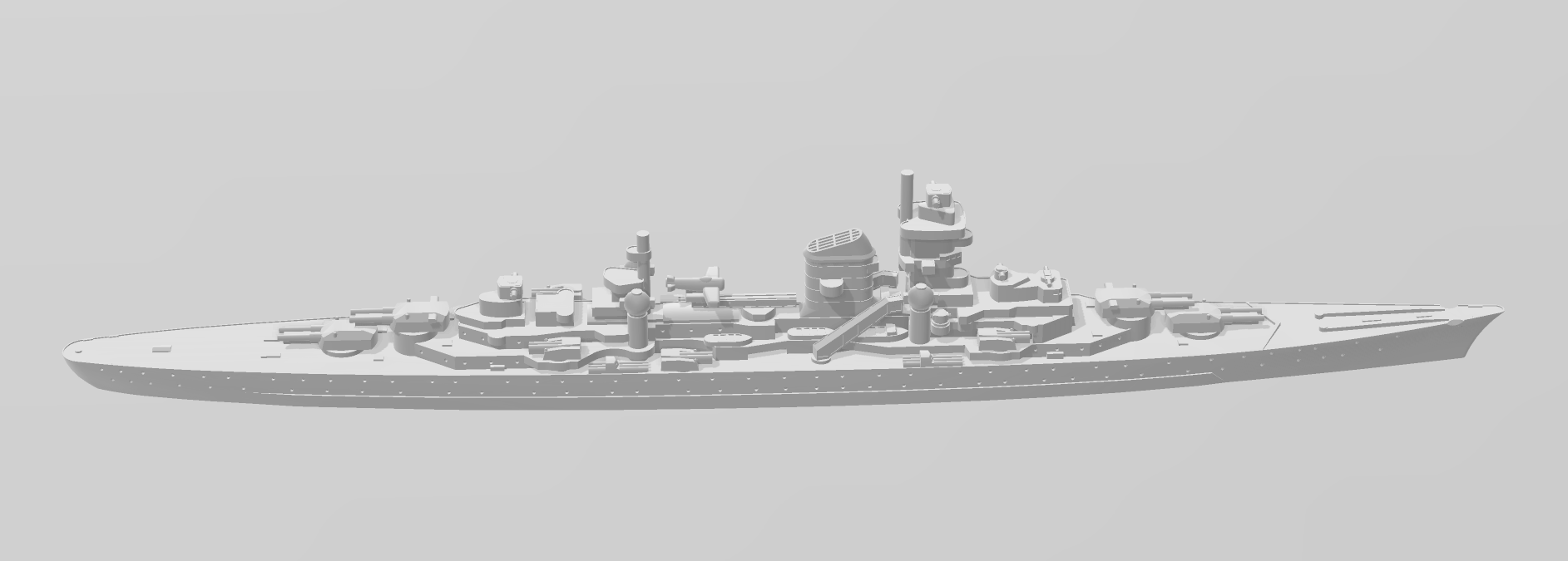 Prinz Eugen - German Navy - Wargaming - Axis and Allies - Naval Miniature -  Tabletop Games - Warships - C.O.B.