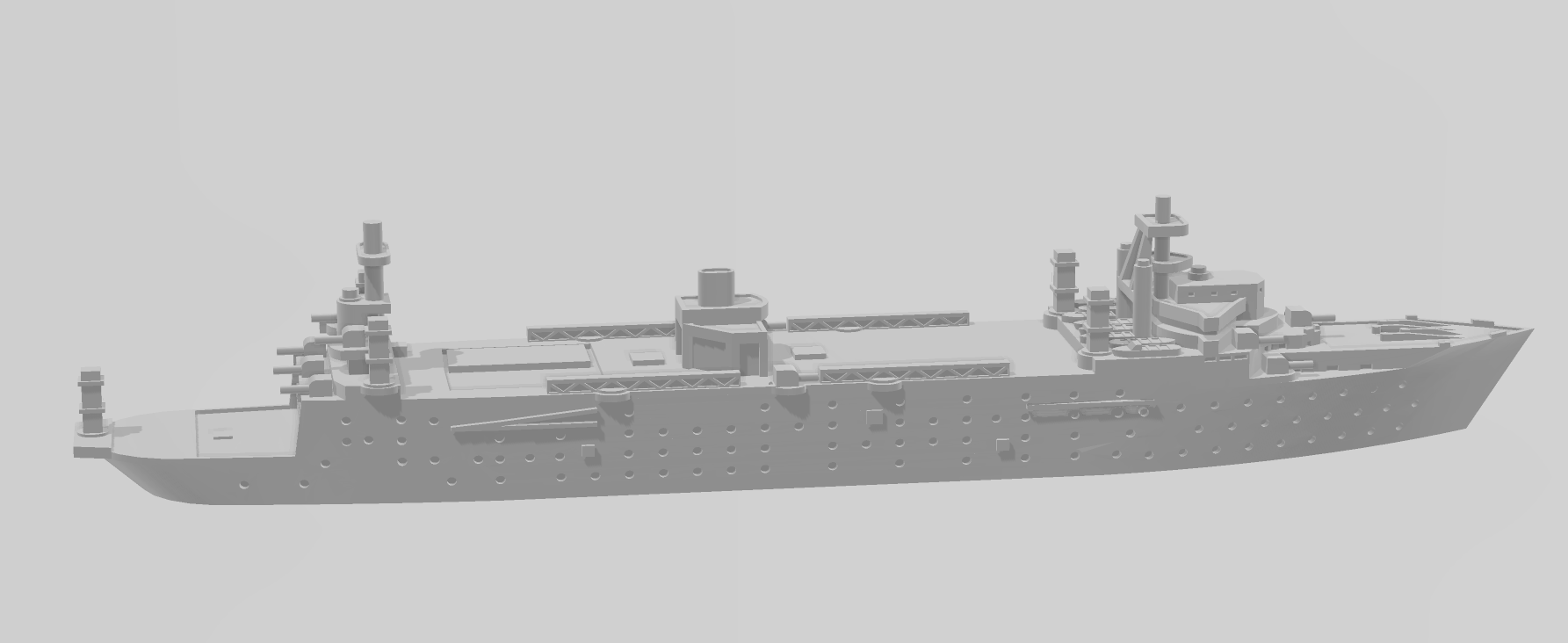 Commandant Teste - French Navy - Wargaming - Axis & Allies - Naval Miniature -  Tabletop Games - Warships - C.O.B.