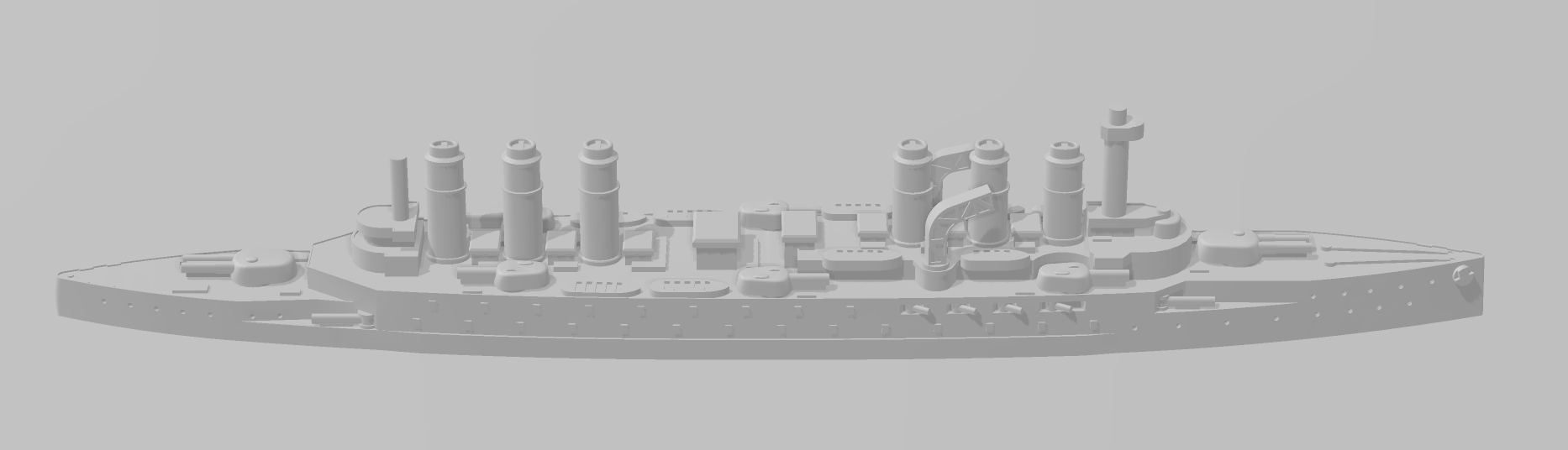 Edgar Quinet - French Navy - Wargaming - Axis & Allies - Naval Miniature -  Tabletop Games - Warships - C.O.B.