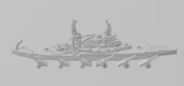 Pennsylvania - US Navy - Rotating Turret - Wargaming - Naval Miniature