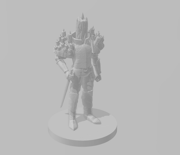 Candle Golem - DND - Pathfinder - Dungeons & Dragons - RPG - Tabletop - mz4250- Miniature-28mm-1"Scale