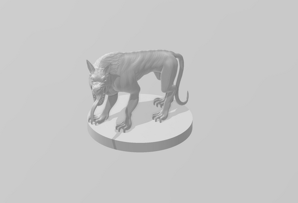 Chupacabra - DND - Pathfinder - Dungeons & Dragons - RPG - Tabletop - mz4250- Miniature-28mm-1"Scale