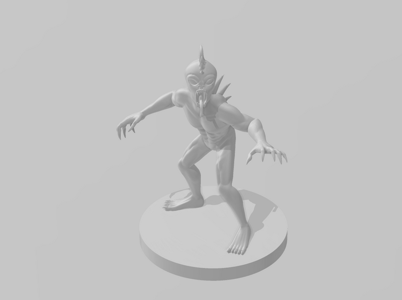 Chupacabra - DND - Pathfinder - Dungeons & Dragons - RPG - Tabletop - mz4250- Miniature-28mm-1"Scale