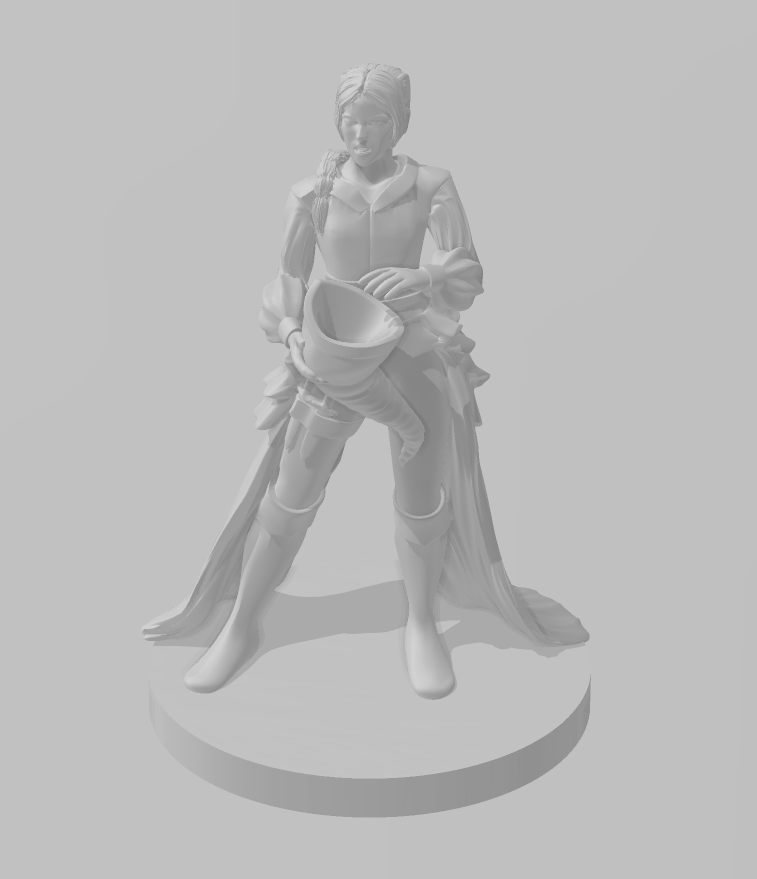 Female Humans Pack 1 - DND - Pathfinder - Dungeons & Dragons - RPG - Tabletop - mz4250- Miniature-28mm-1"Scale