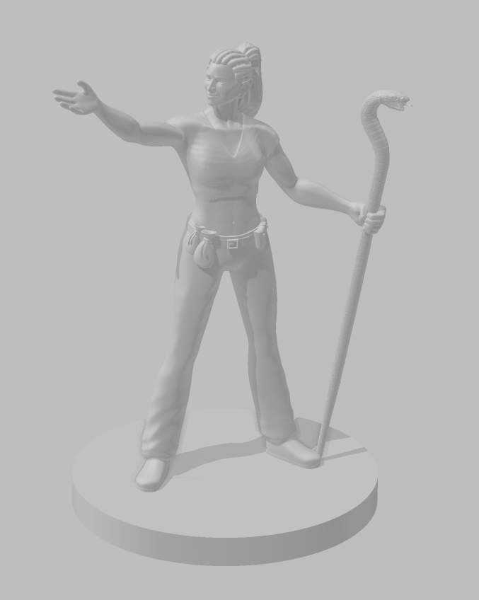 Female Humans Pack 1 - DND - Pathfinder - Dungeons & Dragons - RPG - Tabletop - mz4250- Miniature-28mm-1"Scale