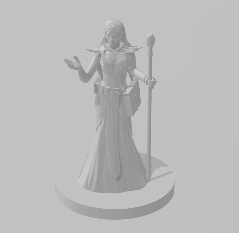 Female Humans Pack 2 - DND - Pathfinder - Dungeons & Dragons - RPG - Tabletop - mz4250- Miniature-28mm-1"Scale