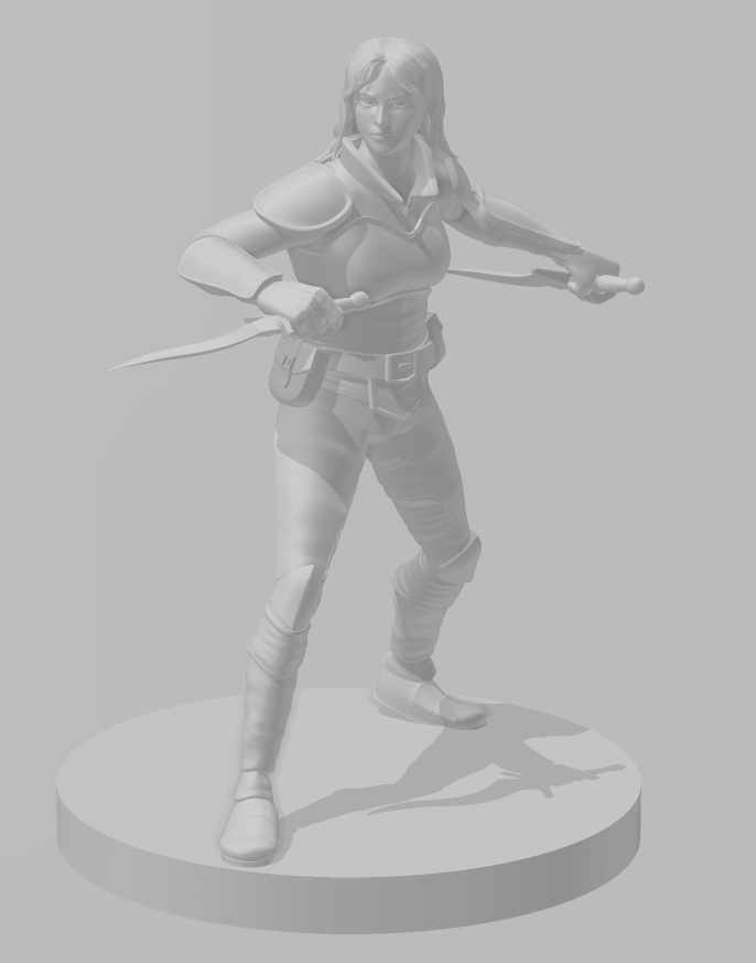 Female Humans Pack 3 - DND - Pathfinder - Dungeons & Dragons - RPG - Tabletop - mz4250- Miniature-28mm-1"Scale