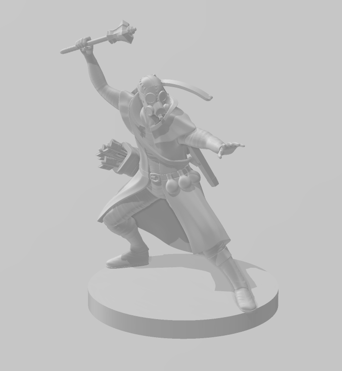 Male Humans Pack 1 - DND - Pathfinder - Dungeons & Dragons - RPG - Tabletop - mz4250- Miniature-28mm-1"Scale