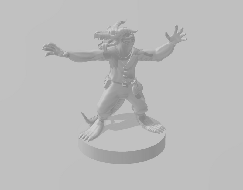 Kobold Pack - DND - Pathfinder - Dungeons & Dragons - RPG - Tabletop - mz4250- Miniature-28mm-1"Scale