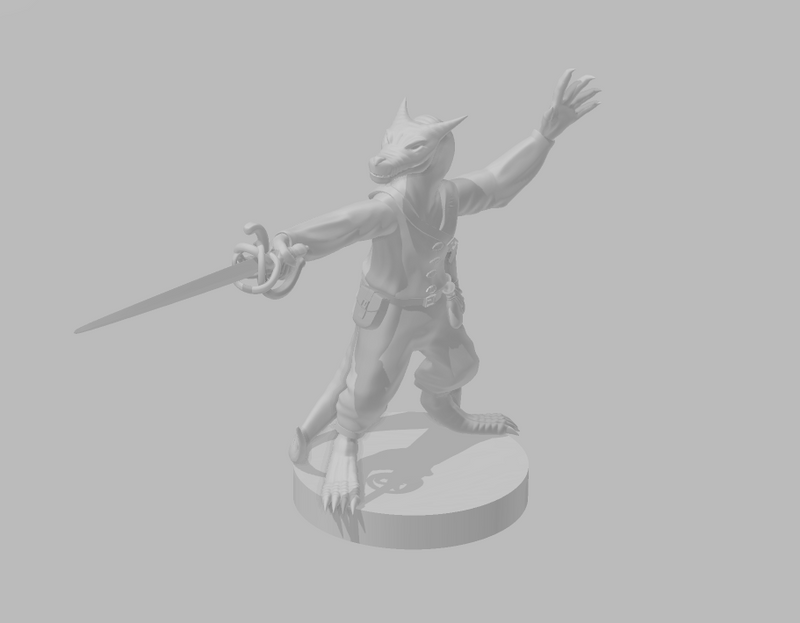 Kobold Pack - DND - Pathfinder - Dungeons & Dragons - RPG - Tabletop - mz4250- Miniature-28mm-1"Scale