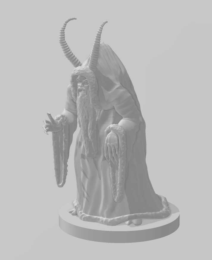 Krampus  - DND - Pathfinder - Dungeons & Dragons - RPG - Tabletop - mz4250- Miniature-28mm-1"Scale