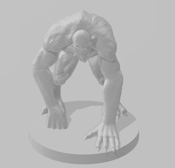 Quaggoth - DND - Pathfinder - Dungeons & Dragons - RPG - Tabletop - mz4250- Miniature-28mm-1"Scale