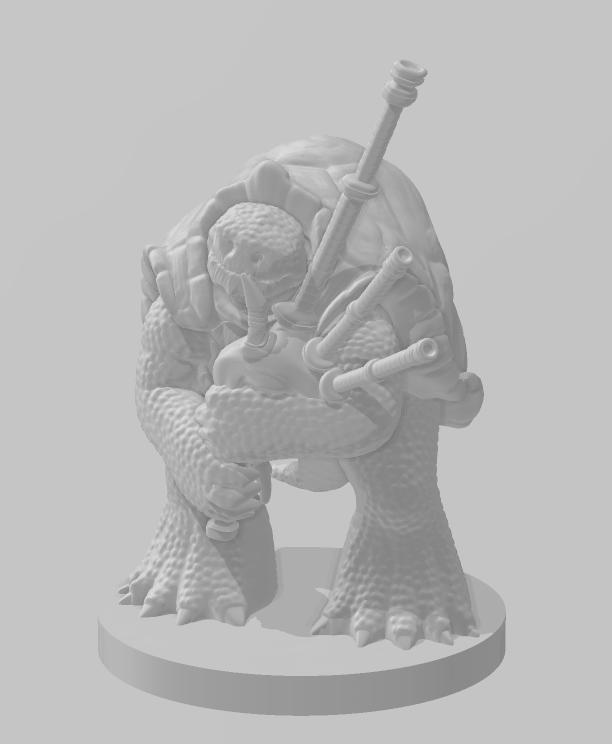 Tortle Packs - DND - Pathfinder - Dungeons & Dragons - RPG - Tabletop - mz4250- Miniature-28mm-1"Scale