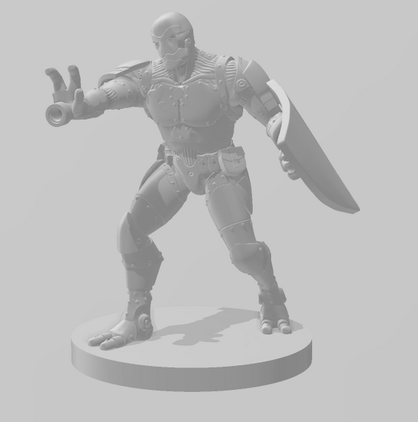 Warforged Pack - DND - Pathfinder - Dungeons & Dragons - RPG - Tabletop - mz4250- Miniature-28mm-1"Scale